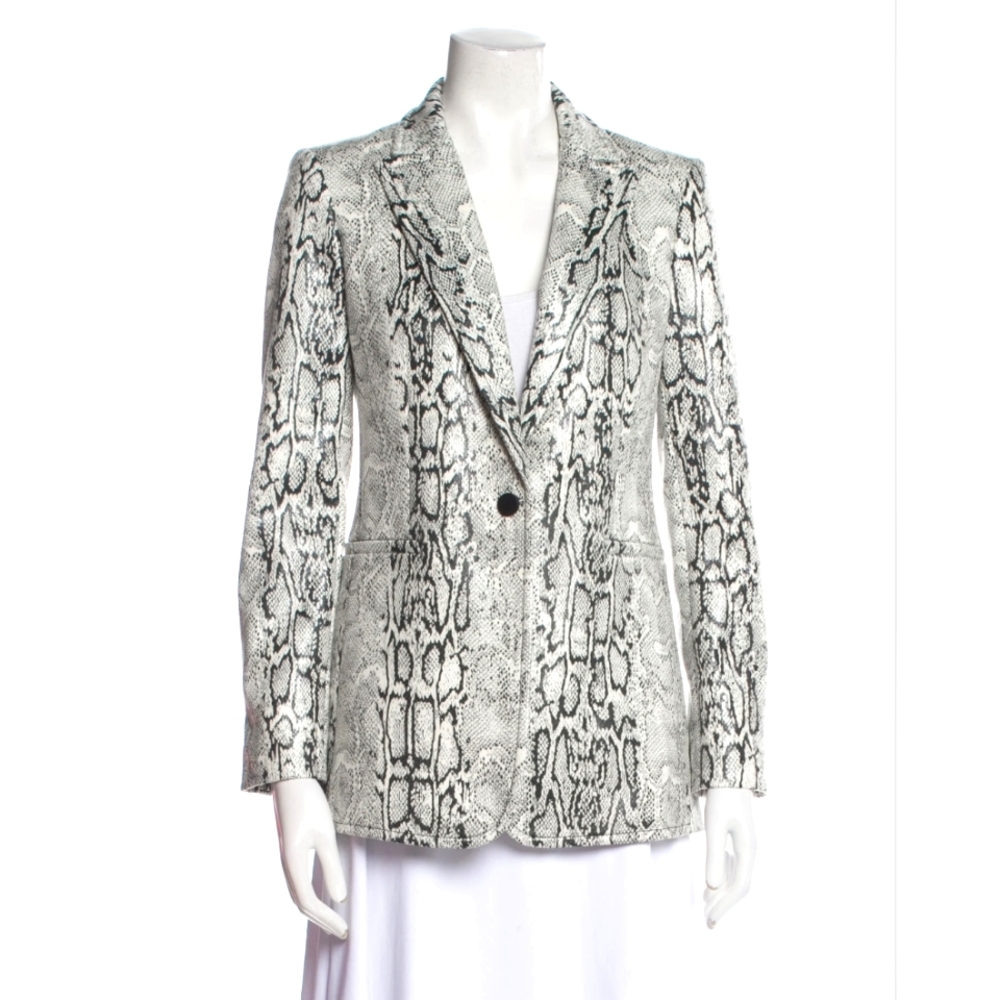 Alice + Olivia Animal Print Blazer NWT